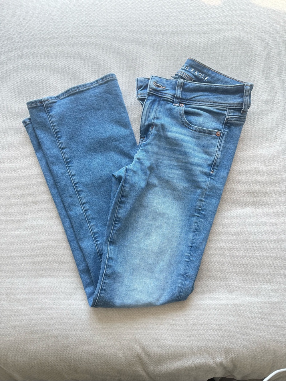 American Eagle Outfitters Light Wash Bootcut Leg Jeans